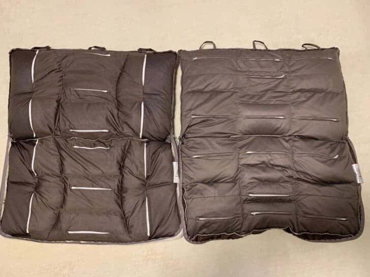 じぶんまくらプレミアムとじぶんまくら 頂の比較