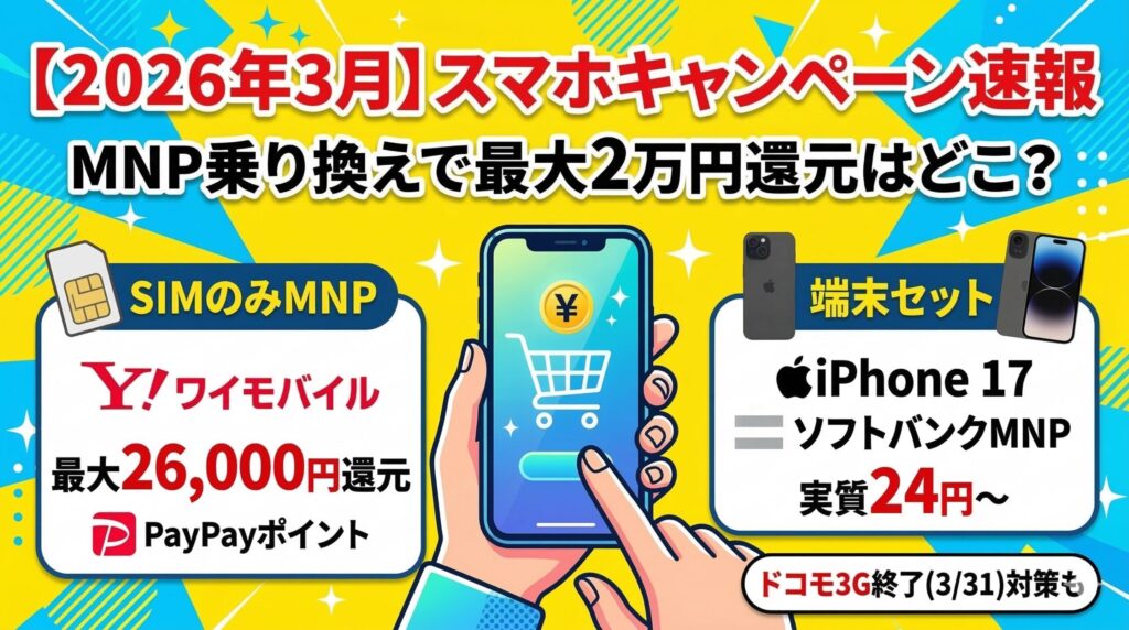 スマホキャンペーン速報