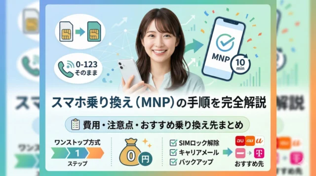 【2026年最新】スマホの月額料金を安くする方法｜乗り換え・プラン見直しガイド アイキャッチ画像