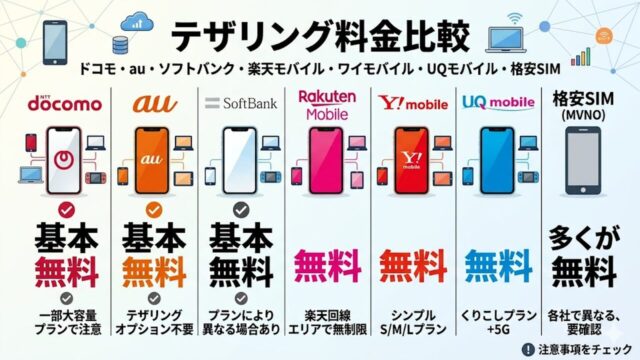 tethering アイキャッチ画像