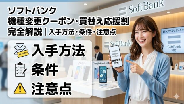 softbank-kishuhenkou-coupon アイキャッチ画像