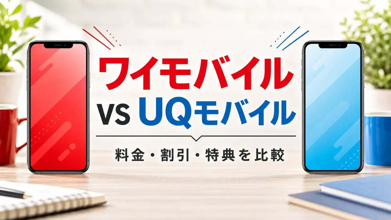 ymobile-uqmobile-comparison アイキャッチ画像