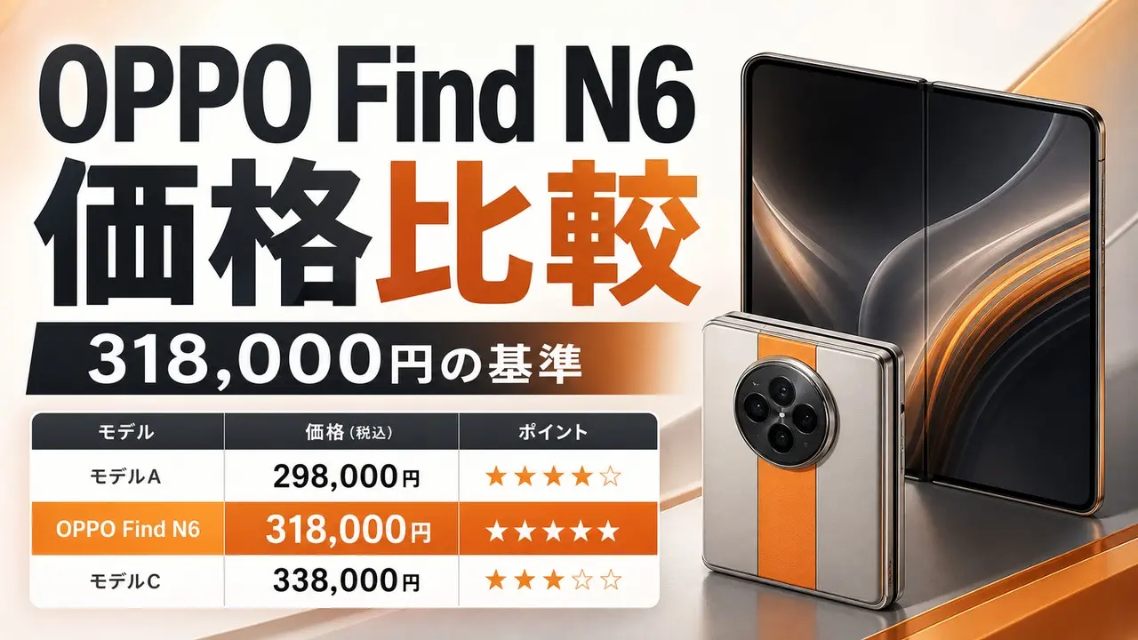oppo-find-n6-saiyasune アイキャッチ画像