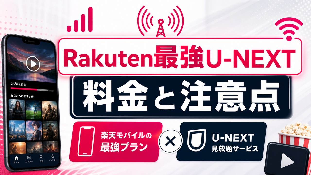 rakuten-saikyo-unext-plan アイキャッチ画像