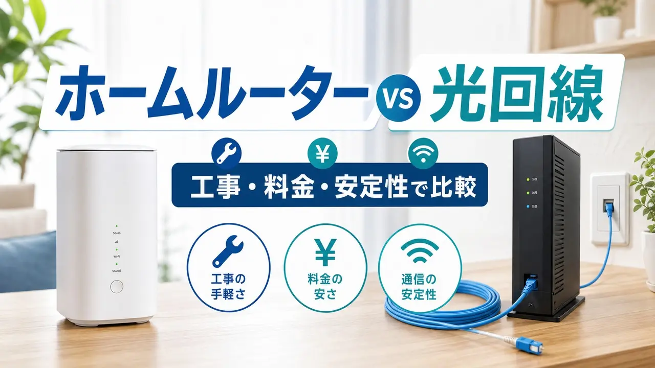 home-router-vs-hikari アイキャッチ画像