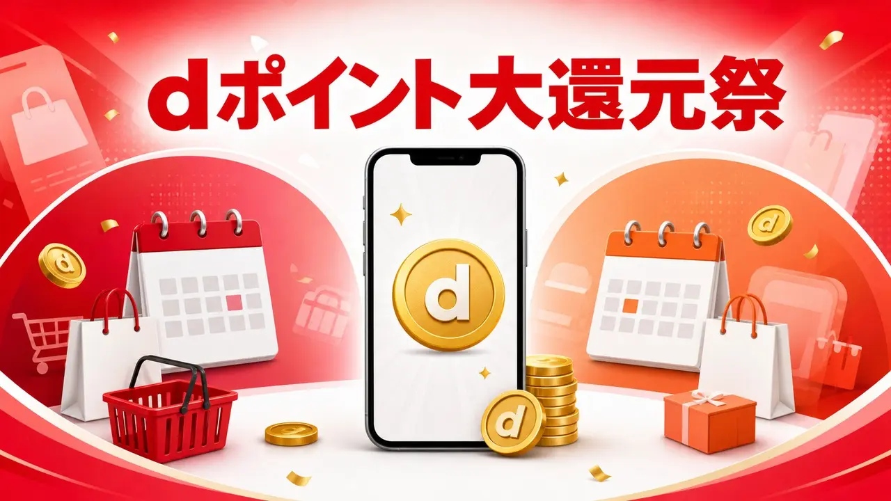 dpoint-daikangensai-100million-2026 アイキャッチ画像