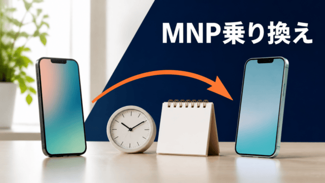 MNP乗り換えのベストタイミング｜違約金・日割り・短期解約料を表す比較イラスト