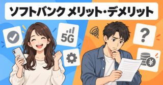 ソフトバンクのメリット・デメリット｜割引とPayPayの条件で選ぶのアイキャッチ