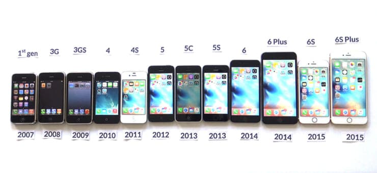 iPhone旧機種