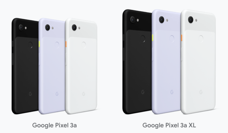 Google Pixel 3a:3aXL