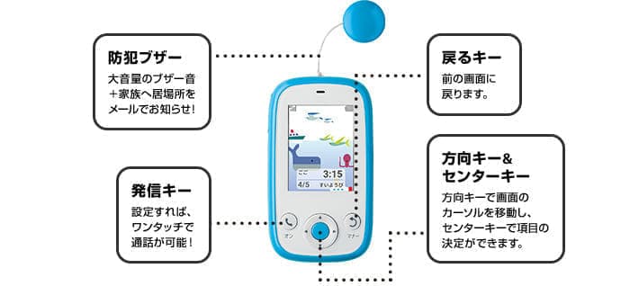 ソフトバンク 子ども向け携帯 みまもりケータイ4の料金プラン・スペック・特徴 スマホ料金案内所